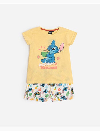 Pigiama a maniche corte con motivo tropicale DISNEY per bambine