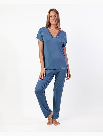 Pigiama a maniche corte da donna ADMAS CLASSIC Fresh Air