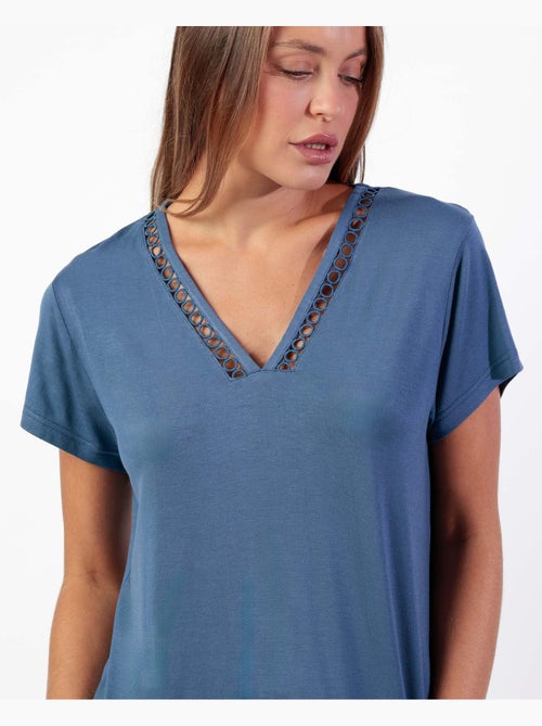 Pigiama a maniche corte da donna ADMAS CLASSIC Fresh Air - Kiabi Pigiama a maniche corte da donna ADMAS CLASSIC Fresh Air - Kiabi