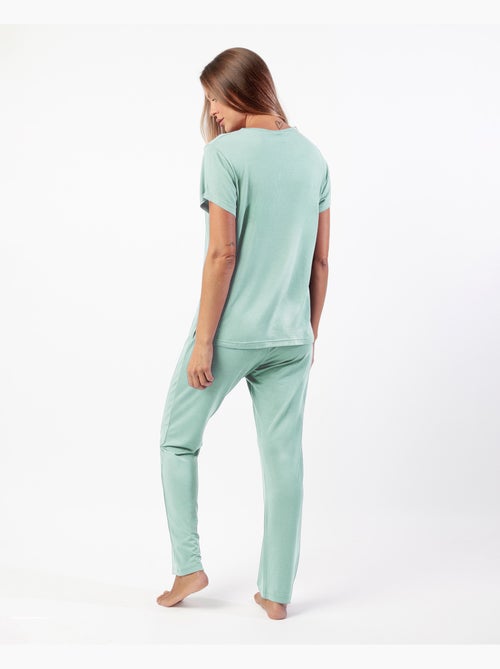 Pigiama a maniche corte da donna ADMAS CLASSIC Fresh Air - Kiabi Pigiama a maniche corte da donna ADMAS CLASSIC Fresh Air - Kiabi