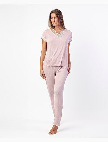 Pigiama a maniche corte da donna ADMAS CLASSIC Hearts