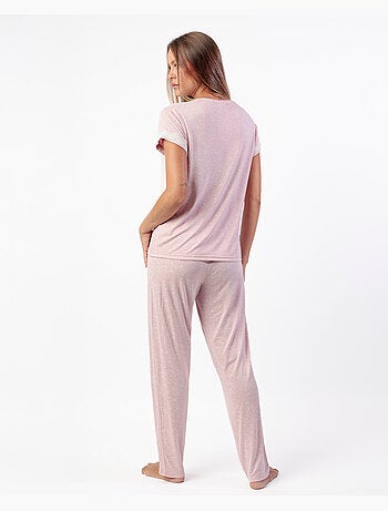 Pigiama a maniche corte da donna ADMAS CLASSIC Hearts