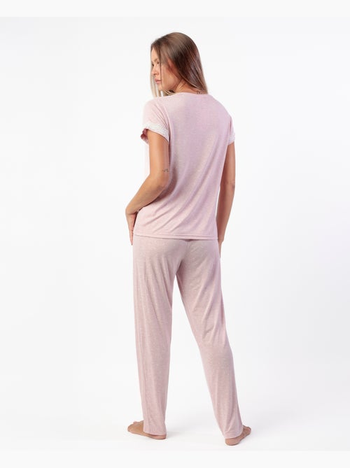Pigiama a maniche corte da donna ADMAS CLASSIC Hearts - Kiabi Pigiama a maniche corte da donna ADMAS CLASSIC Hearts - Kiabi
