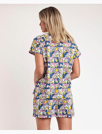 Pigiama a maniche corte da donna DISNEY Daisy Poses
