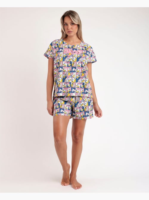 Pigiama a maniche corte da donna DISNEY Daisy Poses - Kiabi Pigiama a maniche corte da donna DISNEY Daisy Poses - Kiabi