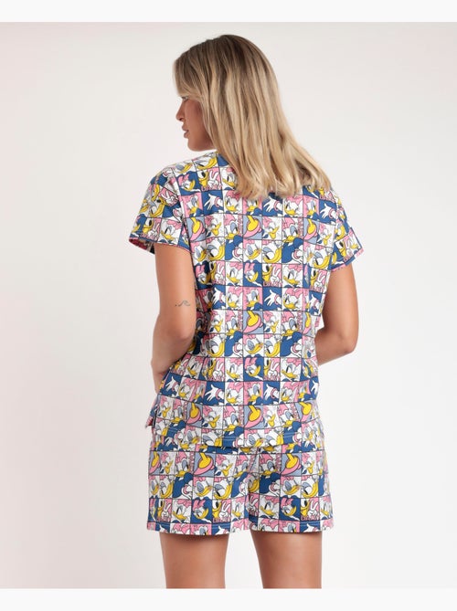 Pigiama a maniche corte da donna DISNEY Daisy Poses - Kiabi Pigiama a maniche corte da donna DISNEY Daisy Poses - Kiabi