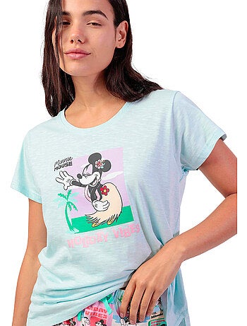 Pigiama a maniche corte da donna Disney Holiday Vibes
