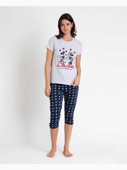 Pigiama a maniche corte da donna DISNEY Love is in the Air - Kiabi Pigiama a maniche corte da donna DISNEY Love is in the Air - Kiabi