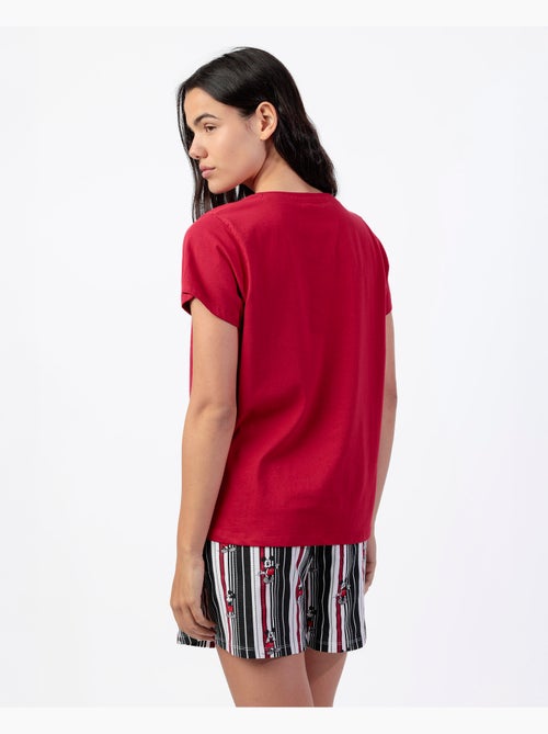 Pigiama a maniche corte da donna Disney Mickey New York - Kiabi Pigiama a maniche corte da donna Disney Mickey New York - Kiabi