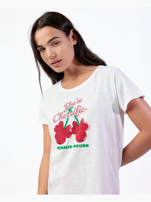 Pigiama a maniche corte da donna DISNEY Minnie Cherry - Kiabi Pigiama a maniche corte da donna DISNEY Minnie Cherry - Kiabi