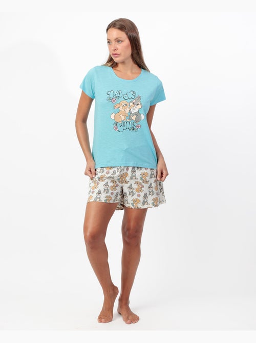 Pigiama a maniche corte da donna Disney No Bunny Like You - Kiabi