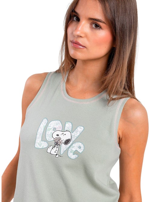 Pigiama a maniche corte da donna PEANUTS Love - Kiabi Pigiama a maniche corte da donna PEANUTS Love - Kiabi