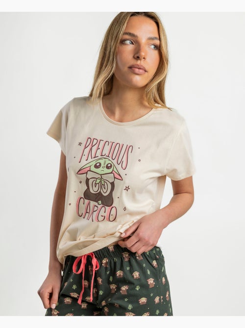 Pigiama a maniche corte da donna STAR WARS Precious Cargo - Kiabi Pigiama a maniche corte da donna STAR WARS Precious Cargo - Kiabi