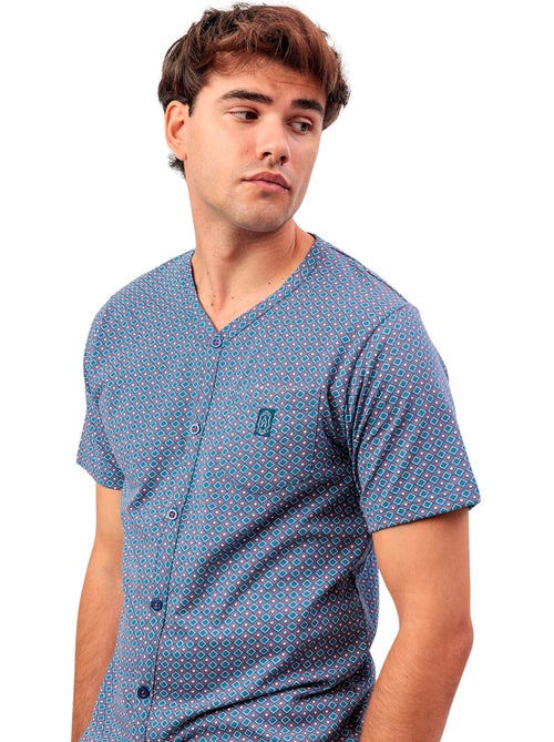 Pigiama a maniche corte da uomo ADMAS CLASSIC Sterling - Kiabi Pigiama a maniche corte da uomo ADMAS CLASSIC Sterling - Kiabi