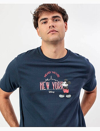 Pigiama a maniche corte da uomo Disney Mickey New York