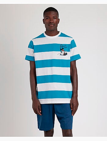 Pigiama a maniche corte da uomo DISNEY Ride The Wave