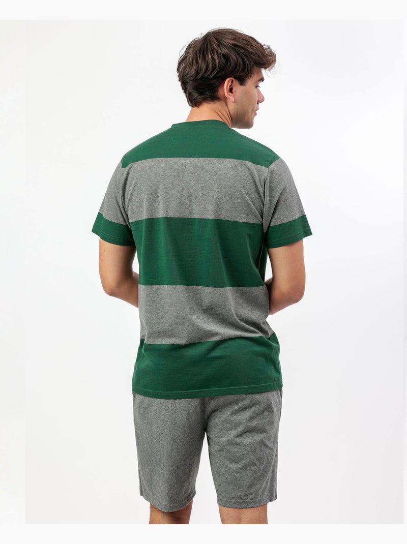 Pigiama a maniche corte da uomo Disney Scrooge Verde - Kiabi
