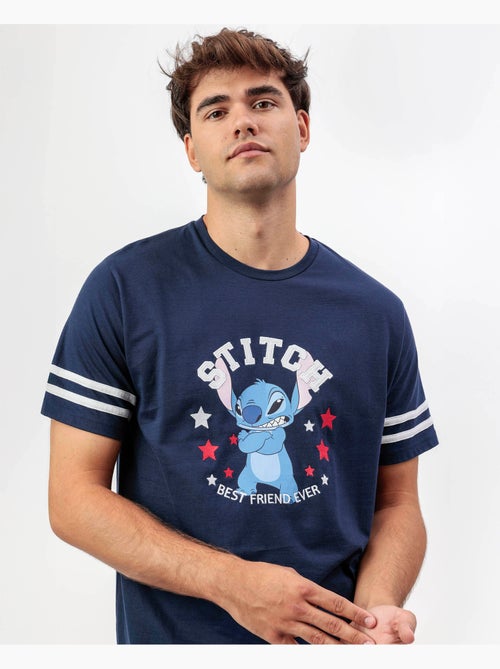 Pigiama a maniche corte da uomo DISNEY Stitch University - Kiabi Pigiama a maniche corte da uomo DISNEY Stitch University - Kiabi