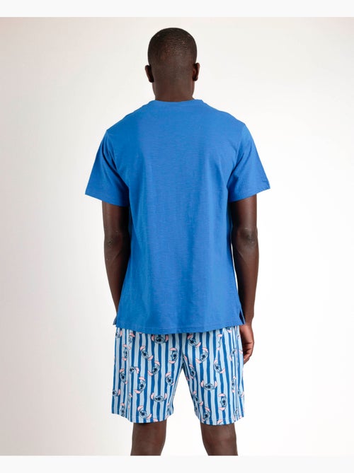 Pigiama a maniche corte da uomo DISNEY Stitch Waves - Kiabi