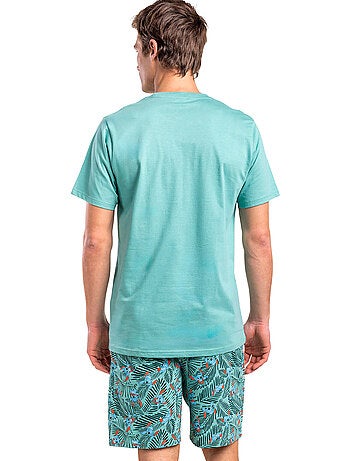 Pigiama a maniche corte da uomo DISNEY Vacation Mode