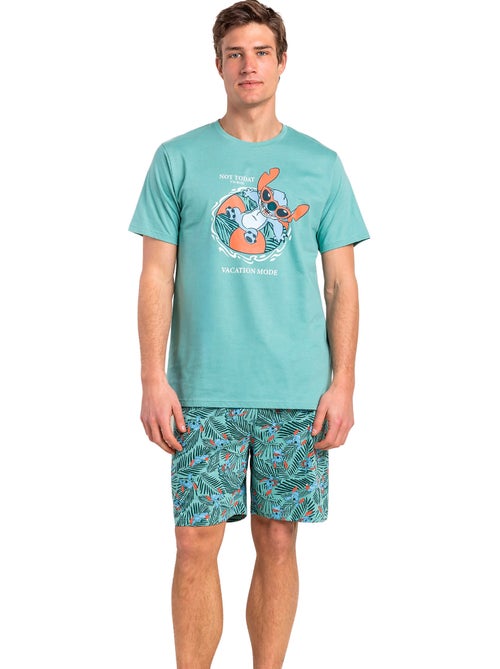 Pigiama a maniche corte da uomo DISNEY Vacation Mode - Kiabi Pigiama a maniche corte da uomo DISNEY Vacation Mode - Kiabi