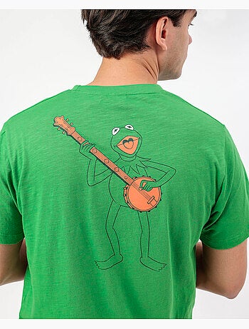 Pigiama a maniche corte da uomo Kermit la rana DISNEY MUPPETS