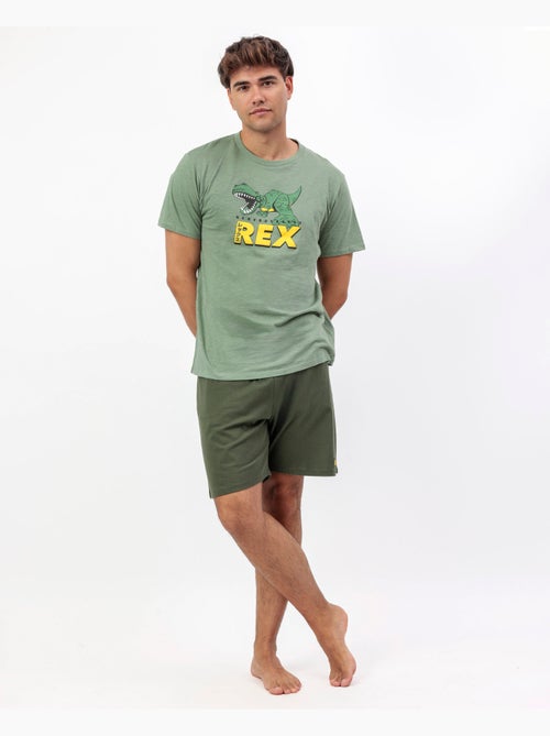 Pigiama a maniche corte da uomo Nervousaurus di TOY STORY - Kiabi Pigiama a maniche corte da uomo Nervousaurus di TOY STORY - Kiabi