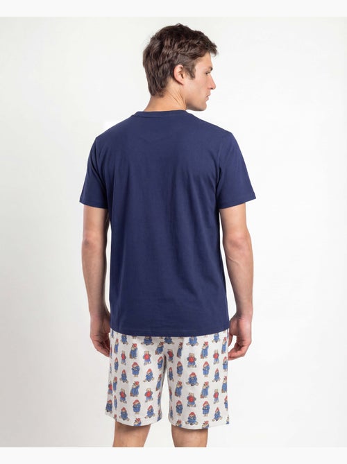 Pigiama a maniche corte da uomo PADDINGTON CLASSIC con stampa acquerello - Kiabi Pigiama a maniche corte da uomo PADDINGTON CLASSIC con stampa acquerello - Kiabi