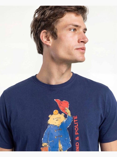 Pigiama a maniche corte da uomo PADDINGTON CLASSIC con stampa acquerello - Kiabi Pigiama a maniche corte da uomo PADDINGTON CLASSIC con stampa acquerello - Kiabi