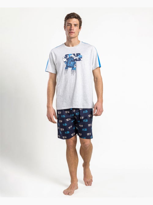 Pigiama a maniche corte da uomo R2-D2 di STAR WARS - Kiabi Pigiama a maniche corte da uomo R2-D2 di STAR WARS - Kiabi