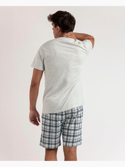 Pigiama a maniche corte da uomo Scooty STAY AT HOME - Kiabi Pigiama a maniche corte da uomo Scooty STAY AT HOME - Kiabi