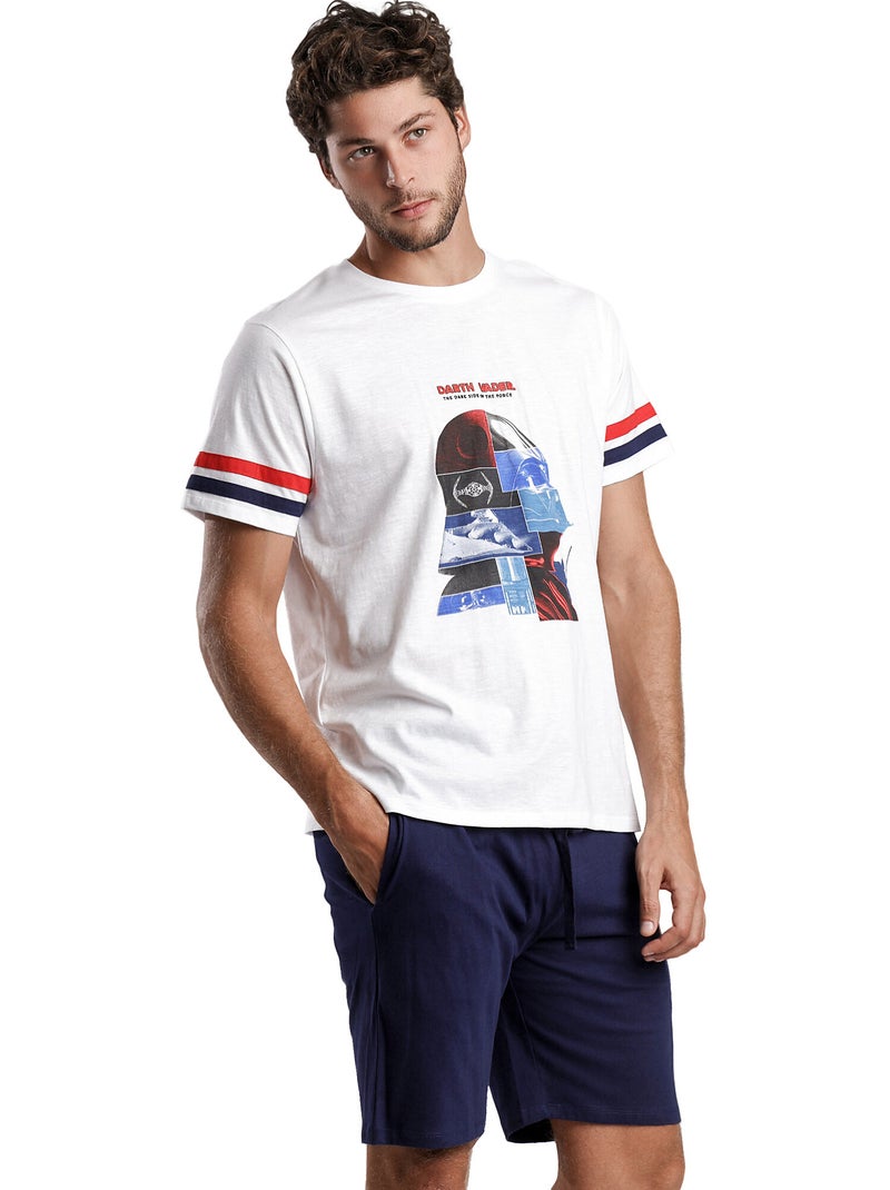 Pigiama a maniche corte da uomo STAR WARS Wander Bianco - Kiabi