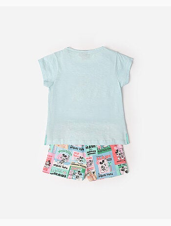 Pigiama a maniche corte Disney Holiday Vibes per bambine