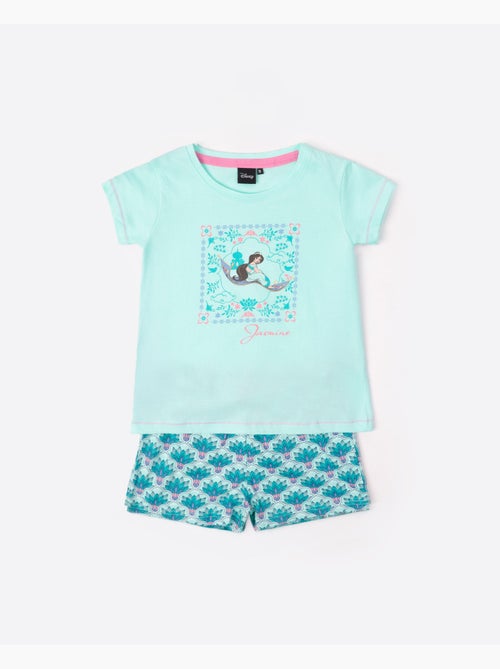 Pigiama a maniche corte DISNEY Jasmine per bambine - Kiabi Pigiama a maniche corte DISNEY Jasmine per bambine - Kiabi