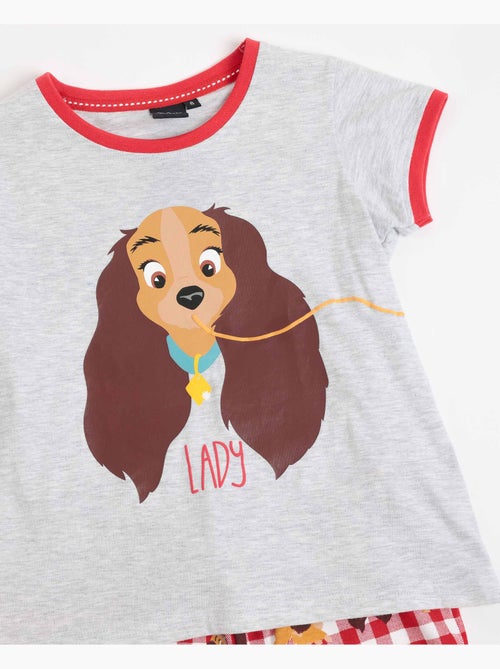 Pigiama a maniche corte DISNEY Lilli e il Vagabondo per bambine - Kiabi Pigiama a maniche corte DISNEY Lilli e il Vagabondo per bambine - Kiabi