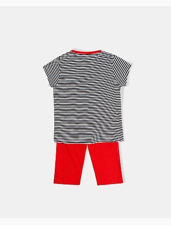 Pigiama a maniche corte DISNEY Minnie Sailor per bambine