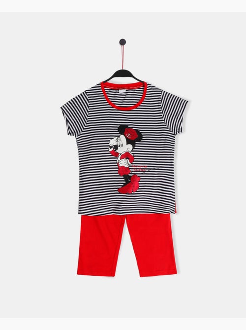 Pigiama a maniche corte DISNEY Minnie Sailor per bambine - Kiabi Pigiama a maniche corte DISNEY Minnie Sailor per bambine - Kiabi