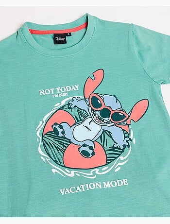 Pigiama a maniche corte DISNEY per ragazzi in modalità vacanza