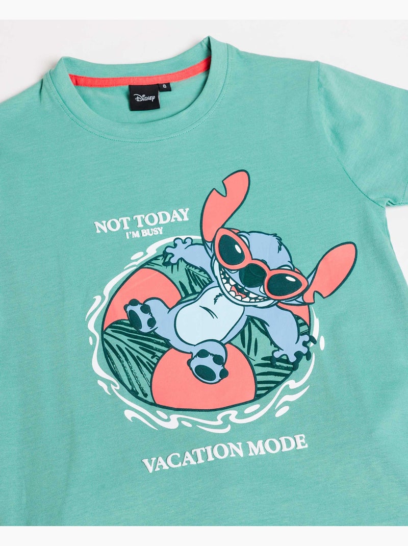 Pigiama a maniche corte DISNEY per ragazzi in modalità vacanza Verde - Kiabi