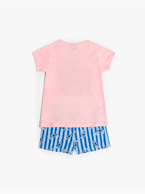 Pigiama a maniche corte DISNEY Stitch Waves per bambine - Kiabi Pigiama a maniche corte DISNEY Stitch Waves per bambine - Kiabi