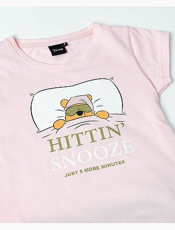 Pigiama a maniche corte Disney Winnie per bambine