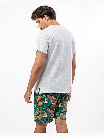 Pigiama a maniche corte Hakuna da uomo DISNEY
