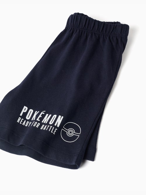 Pigiama a maniche corte in cotone con stampe Pokémon - Kiabi