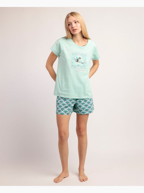 Pigiama a maniche corte Jasmine da donna DISNEY - Kiabi Pigiama a maniche corte Jasmine da donna DISNEY - Kiabi