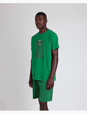 Pigiama a maniche corte Kermit da uomo DISNEY