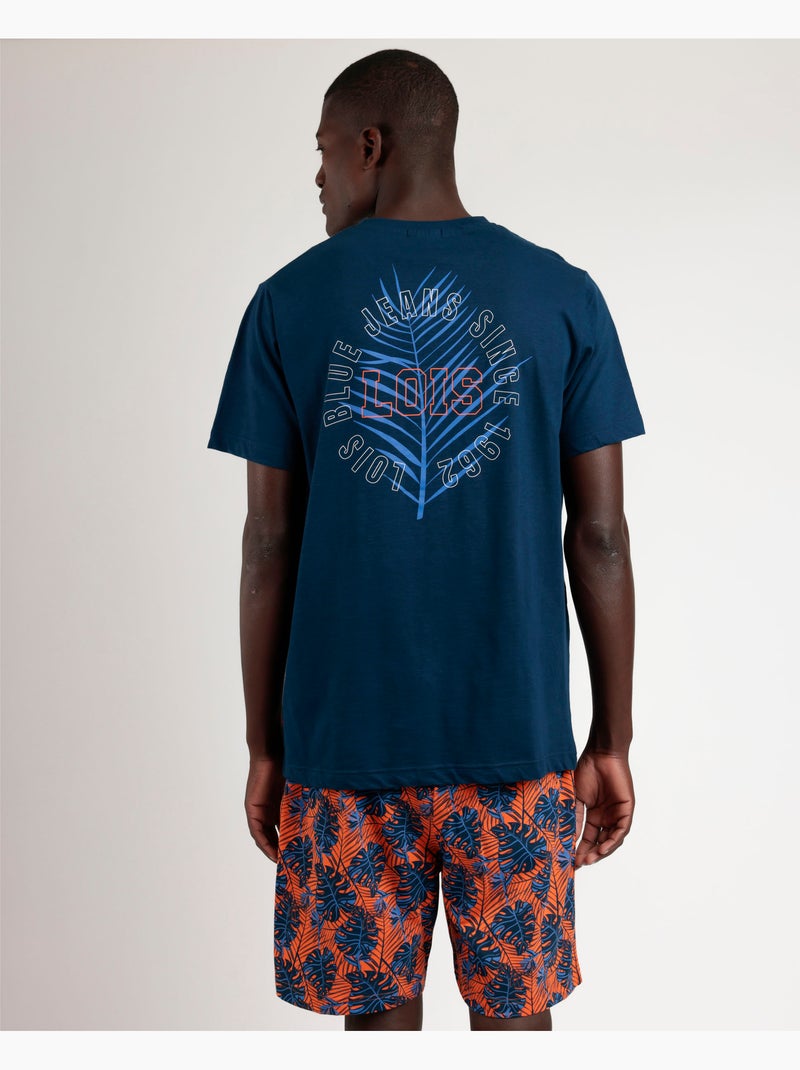 Pigiama a maniche corte LOIS Generals da uomo Blu marino - Kiabi