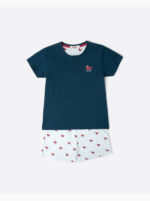 Pigiama a maniche corte Lou Lou Stripes per ragazzi ADMAS - Kiabi Pigiama a maniche corte Lou Lou Stripes per ragazzi ADMAS - Kiabi