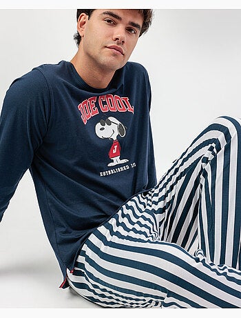 Pigiama a maniche corte Love Sailor da uomo PEANUTS