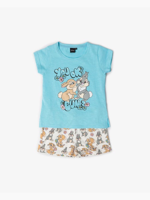 Pigiama a maniche corte per bambina Disney No Bunny Like You - Kiabi Pigiama a maniche corte per bambina Disney No Bunny Like You - Kiabi