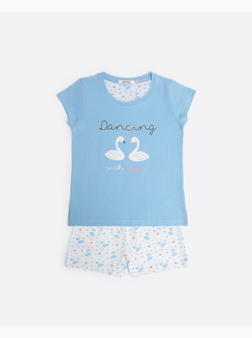 Pigiama a maniche corte per bambine ADMAS Dancing With Swans - Kiabi Pigiama a maniche corte per bambine ADMAS Dancing With Swans - Kiabi